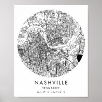 Nashville Tennessee Minimal moderne Circle Street
