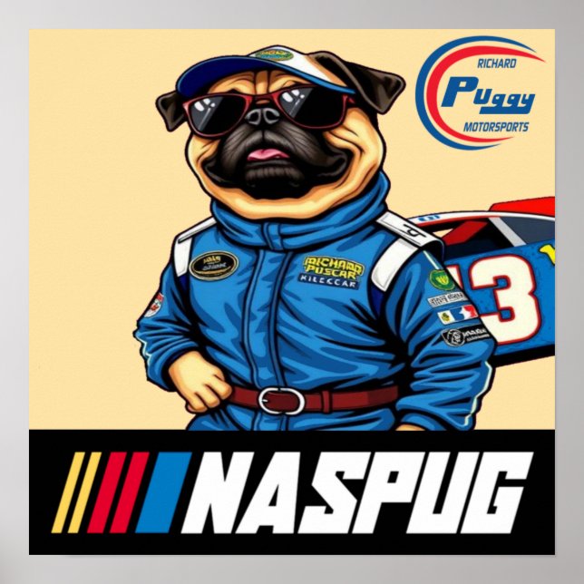 Poster NASPUG Richard Puggy (Devant)