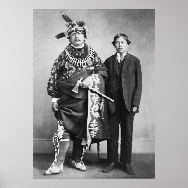 Poster Nation Sac et Fox : 1868 (Devant)