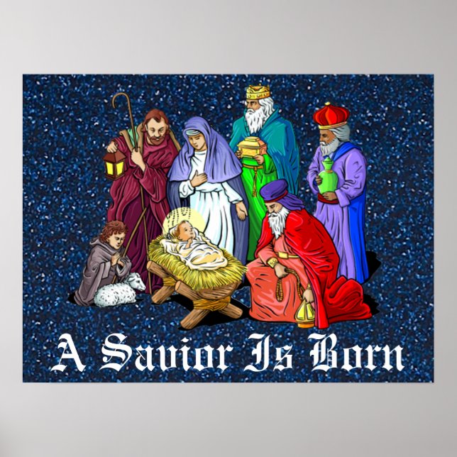Poster nativité (Devant)