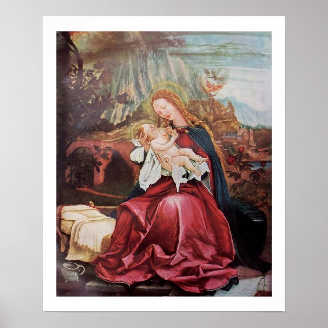 POSTER NATIVITÉ AVEC ANGELS - MAGIE DE NOËL (Devant)