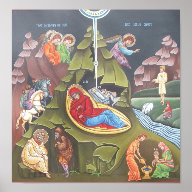 Poster Nativité de Notre Seigneur (Devant)