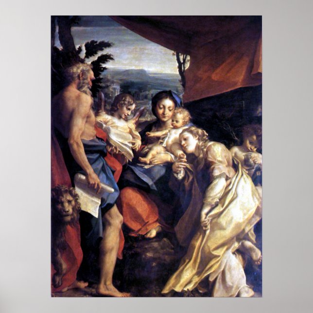 Poster Nativité - Le Jour - Correggio - Renaissance (Devant)