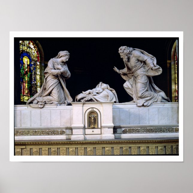 Poster Nativité (marbre) (Devant)