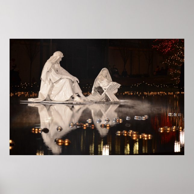 Poster Nativité Noël (Devant)