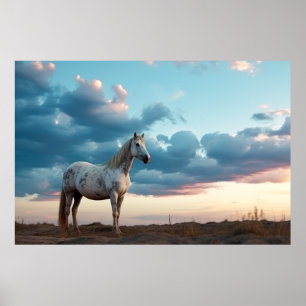 Poster Nature animale du cheval Majestic nature sauvage
