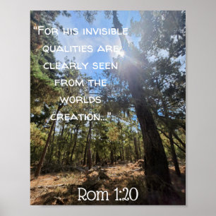 Poster Nature avec une belle écriture