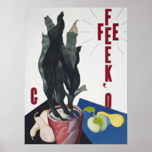 Poster Nature en forme, O'Keeffe par Charles Demuth