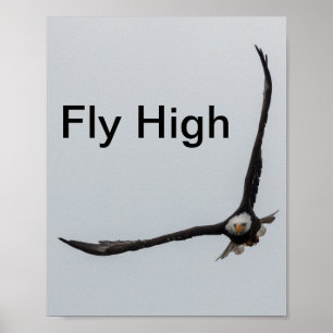 Poster Nature montante d'inspiration de vol d'oiseau