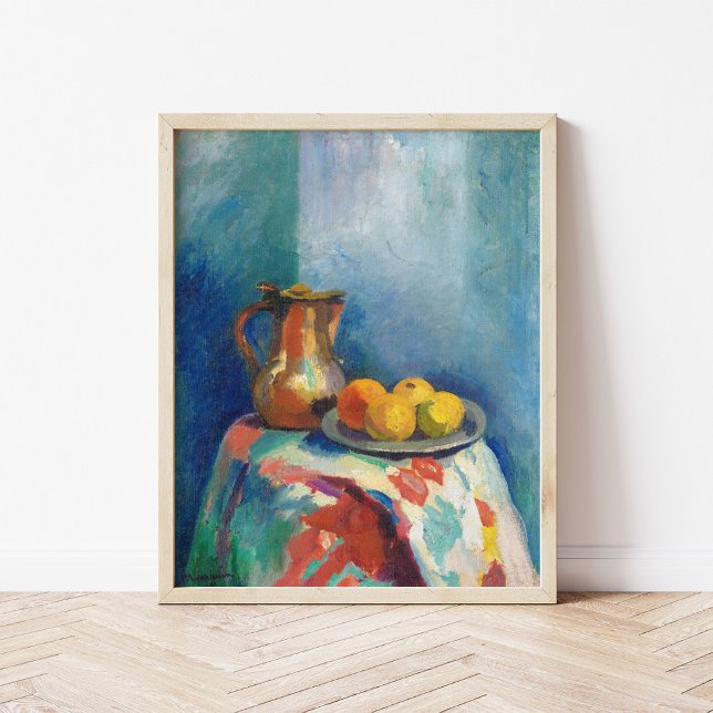 Poster Nature Morte Au Pichet En Cuivre | Henri Manguin (Créateur téléchargé)