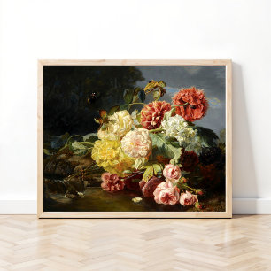 Poster Nature morte de fleurs, Jean Robie