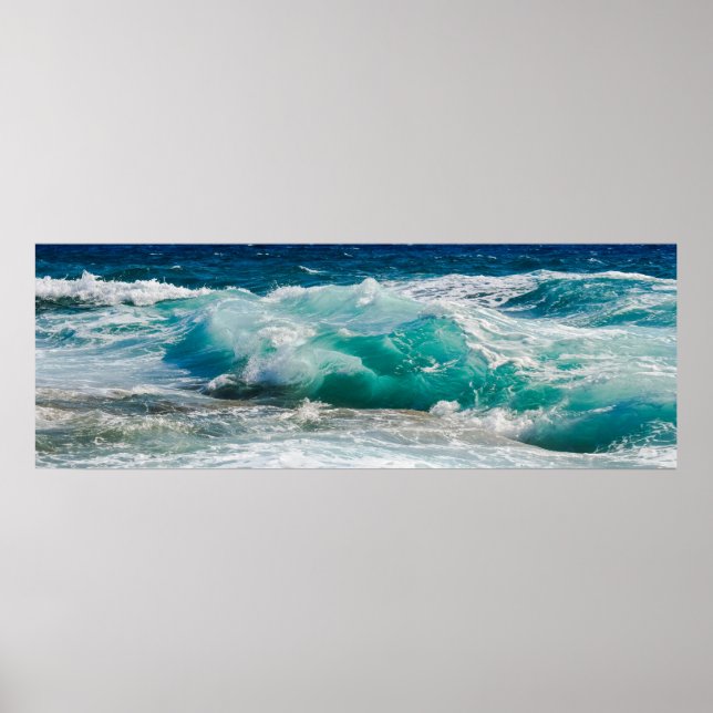 Poster Nature Photographie Plage Ocean Tide (Devant)