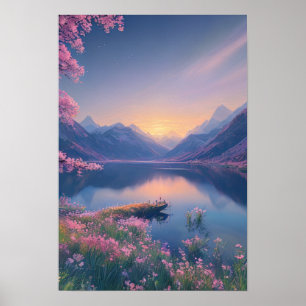 Poster Nature's Majesty at Dusk