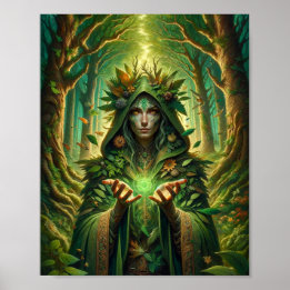 Poster Naturmagicienne: Lien avec la Terre