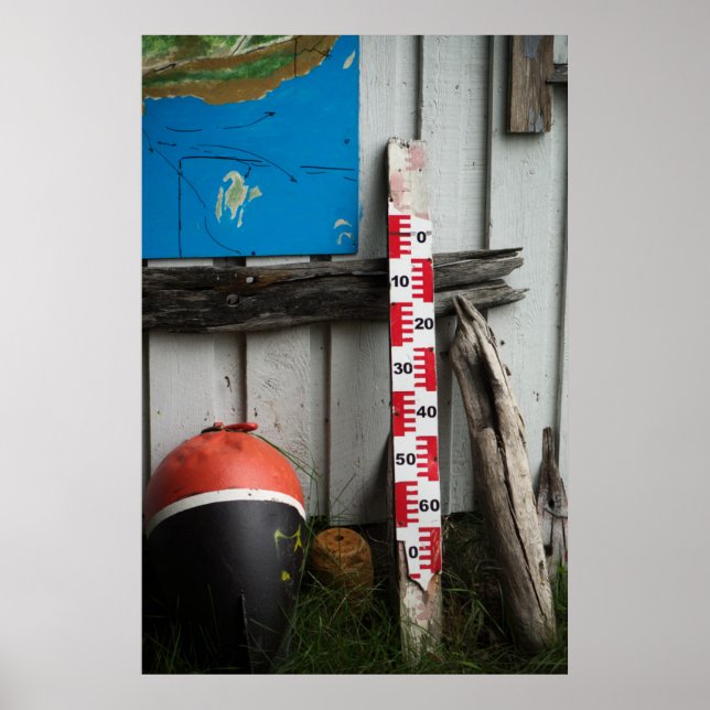 Poster Nautical items (Devant)