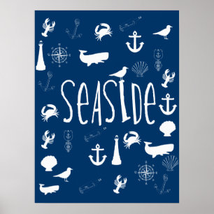 Poster Nautical Seaside