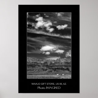 POSTER NAVAJO CADEAU SHOP, US 89, AZ., US