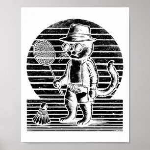 Poster Navette Badminton Ninja