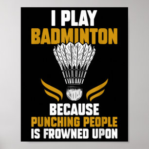Poster Navette Badminton Player _7