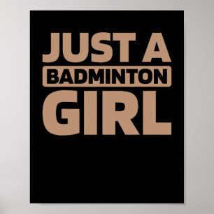 Poster Navette Racquet Court - Équipe Joueuse Juste Un Dm