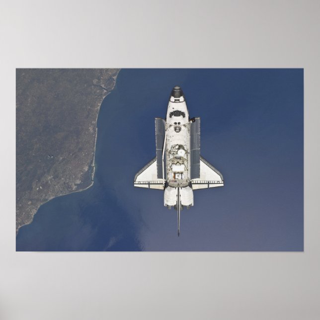 Poster navette spatiale Atlantis (Devant)