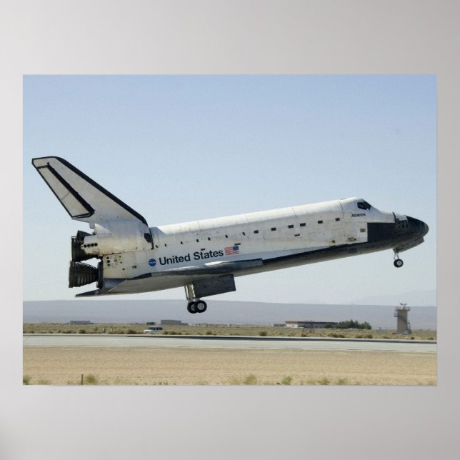 Poster Navette spatiale Atlantis (Devant)