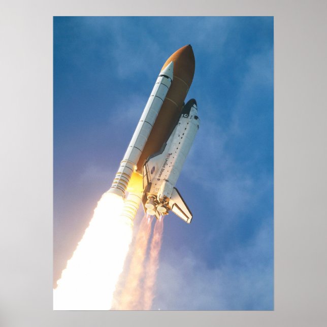 Poster Navette spatiale Atlantis (Devant)