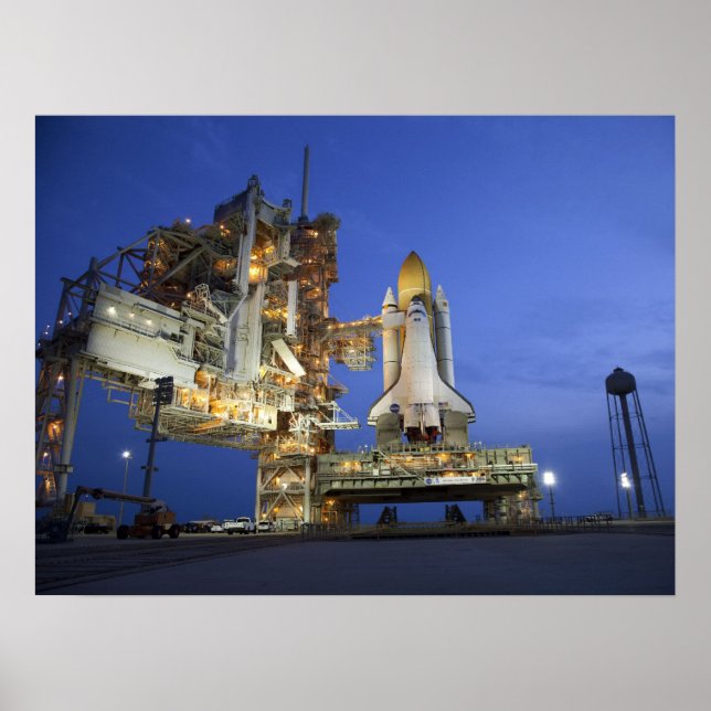 Poster Navette spatiale Atlantis (Devant)