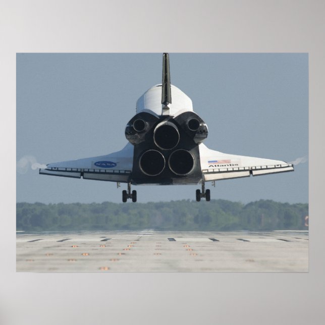 Poster Navette spatiale Atlantis (Devant)