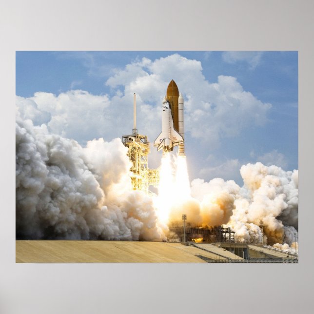 Poster Navette spatiale Atlantis (Devant)