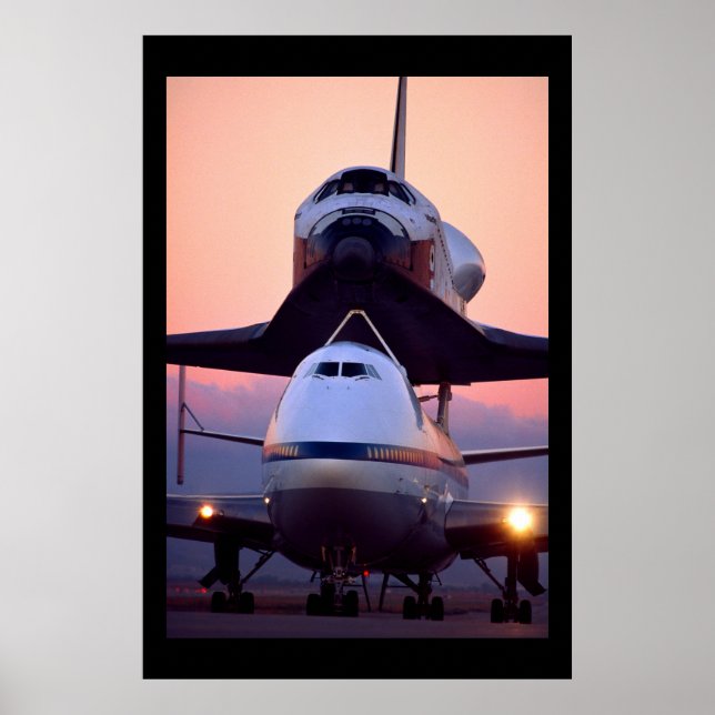 Poster Navette spatiale Atlantis (Devant)