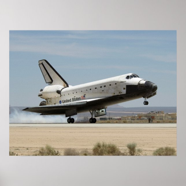 Poster Navette spatiale Atlantis (STS-117) (Devant)
