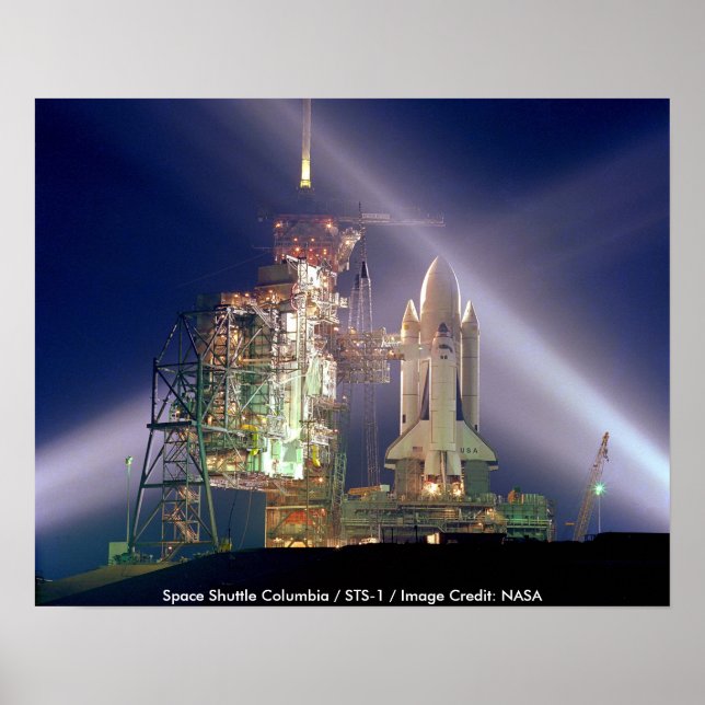 Poster / Navette spatiale Columbia / STS-1 (Devant)