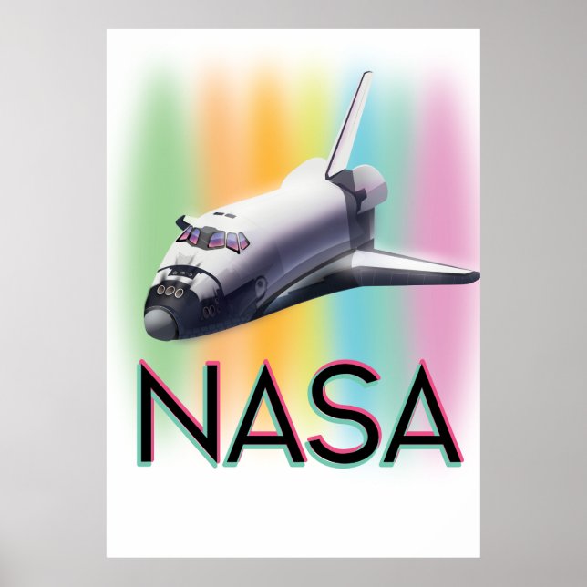 Poster Navette spatiale de la NASA (Devant)