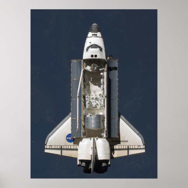 Poster Navette spatiale Endeavour (Devant)