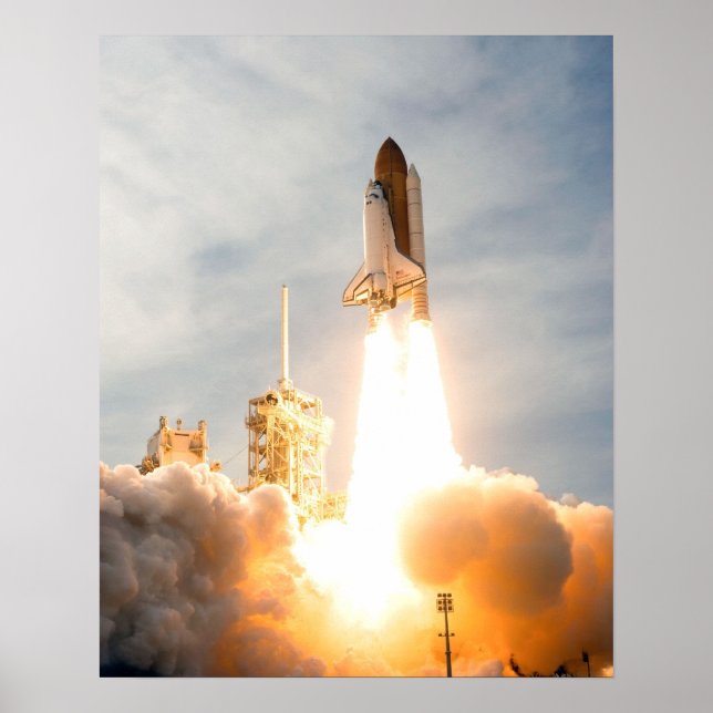Poster Navette spatiale Endeavour (Devant)
