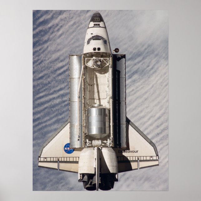 Poster Navette spatiale Endeavour (Devant)