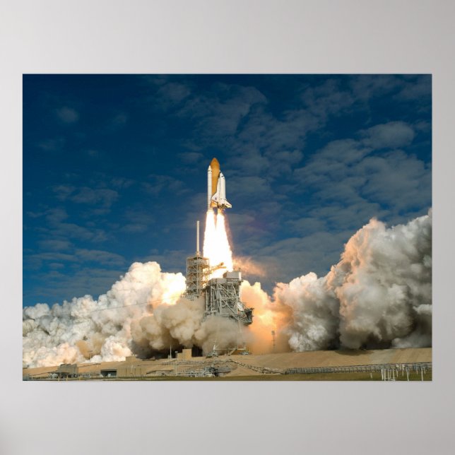 Poster Navette spatiale l'Atlantide (Devant)