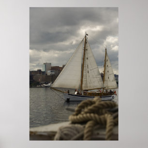 Poster Navigation Dans Le Port Imprimer