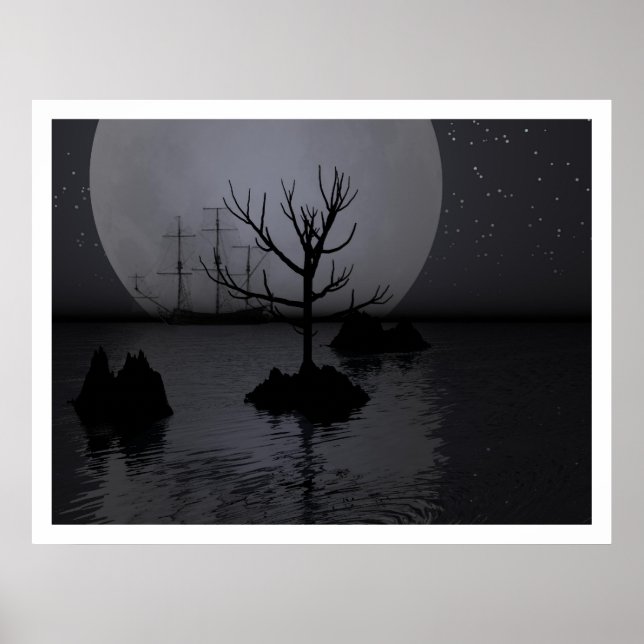 Poster Navire St. Elmos (Devant)