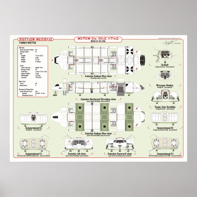 Poster Navires de la flotte Tanker Ref. Graphique (Devant)