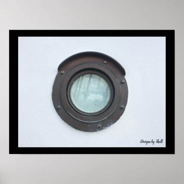 Poster Navires Porthole (Devant)