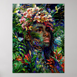 Poster “Nayari” - Jungle Mirage - Women In Amazonia  
