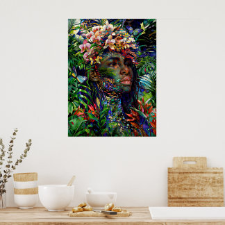 Poster “Nayari” - Jungle Mirage - Women In Amazonia  