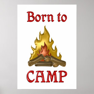 Poster Né au camp