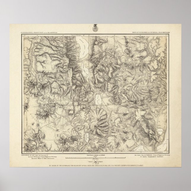 Poster NE California et NW Nevada 2 (Devant)