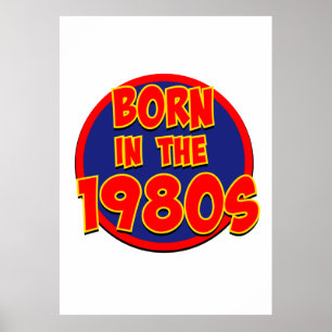 Poster Né dans les années 80