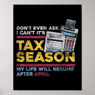 Poster Ne Demandez Même Pas Que Je Ne Pense Pas Sa Saison