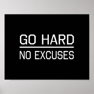 Poster Ne disparaît pas dur excuse