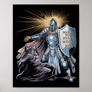 Poster Ne faites pas la paix avec l'archange Michel Jésus